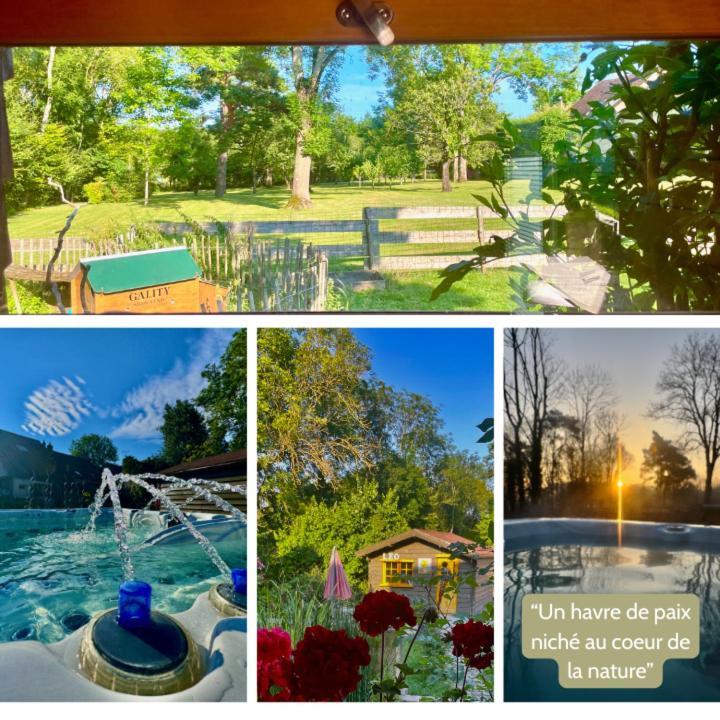 O Et Terre, Gite Ressourcement Bains Spa Cryo Sauna Et Foret Dormelles Luaran gambar